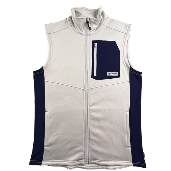 Magellan Other - Magellan Fishing Gear Vest Men's Medium Grey Full Zip Moisture Wicking 7361965